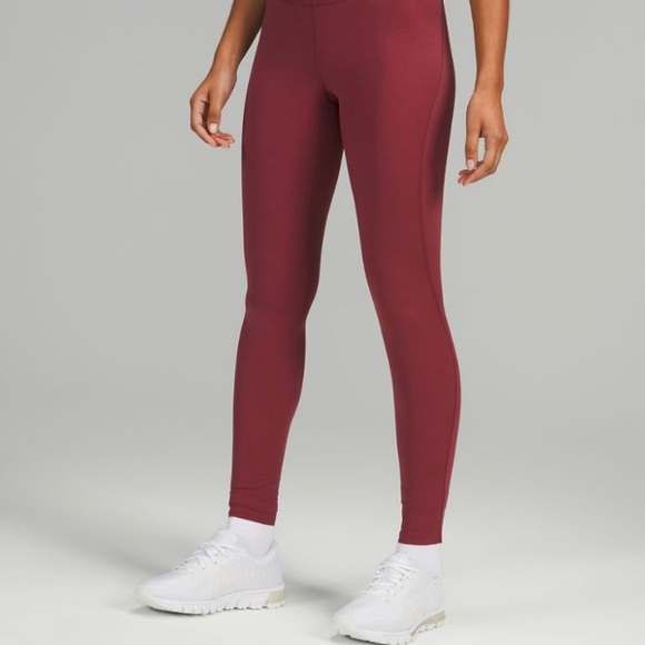 Lululemon base pace high rise running tight 28” brushed nullchanging - Picture 2 of 6